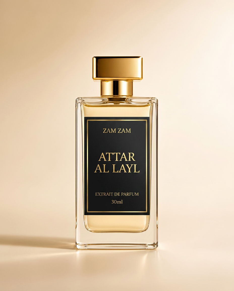 Attar Al Layl fragrance bottle