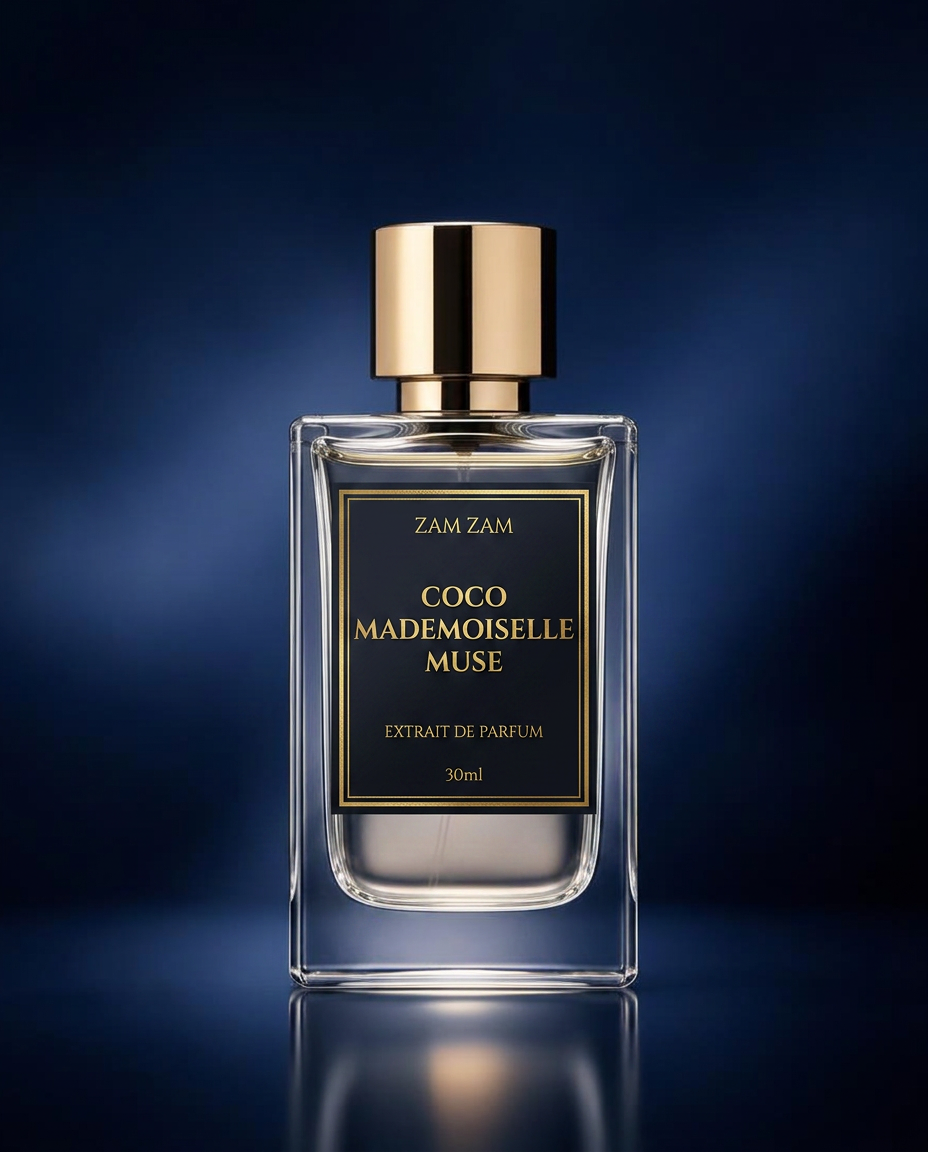 Coco Mademoiselle Muse fragrance bottle