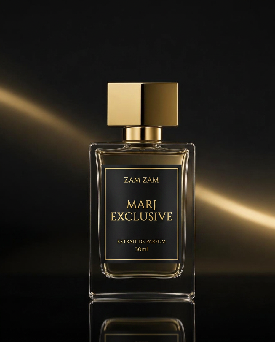 Marj Exclusive fragrance bottle