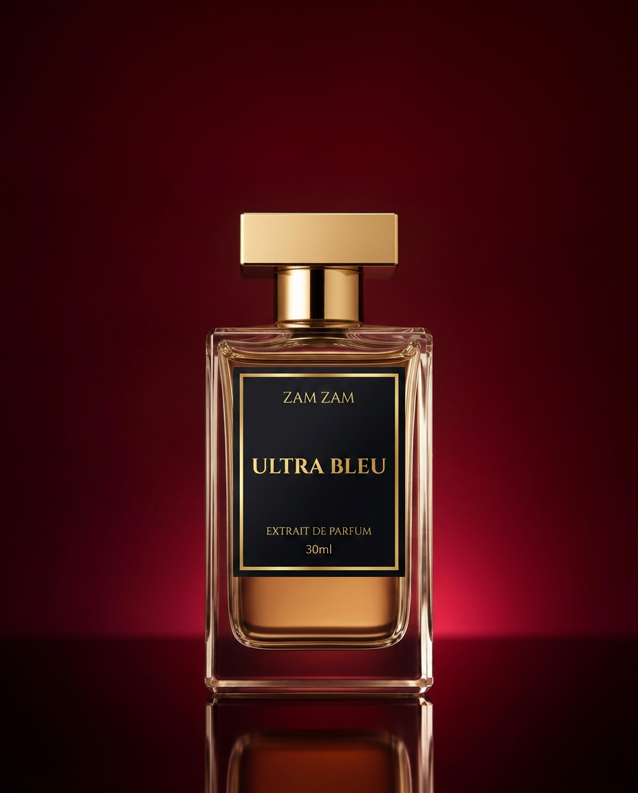 Ultra Bleu fragrance bottle