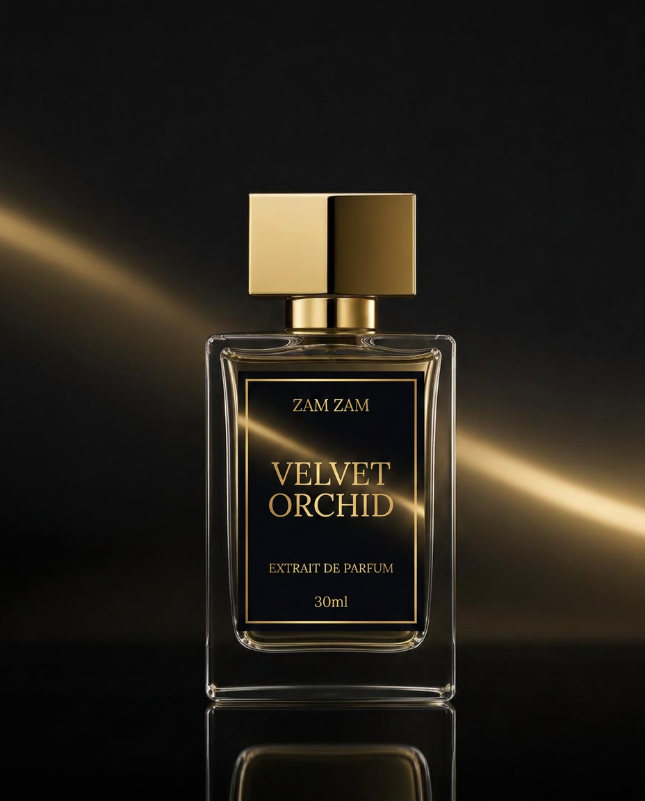 Velvet Orchid fragrance bottle